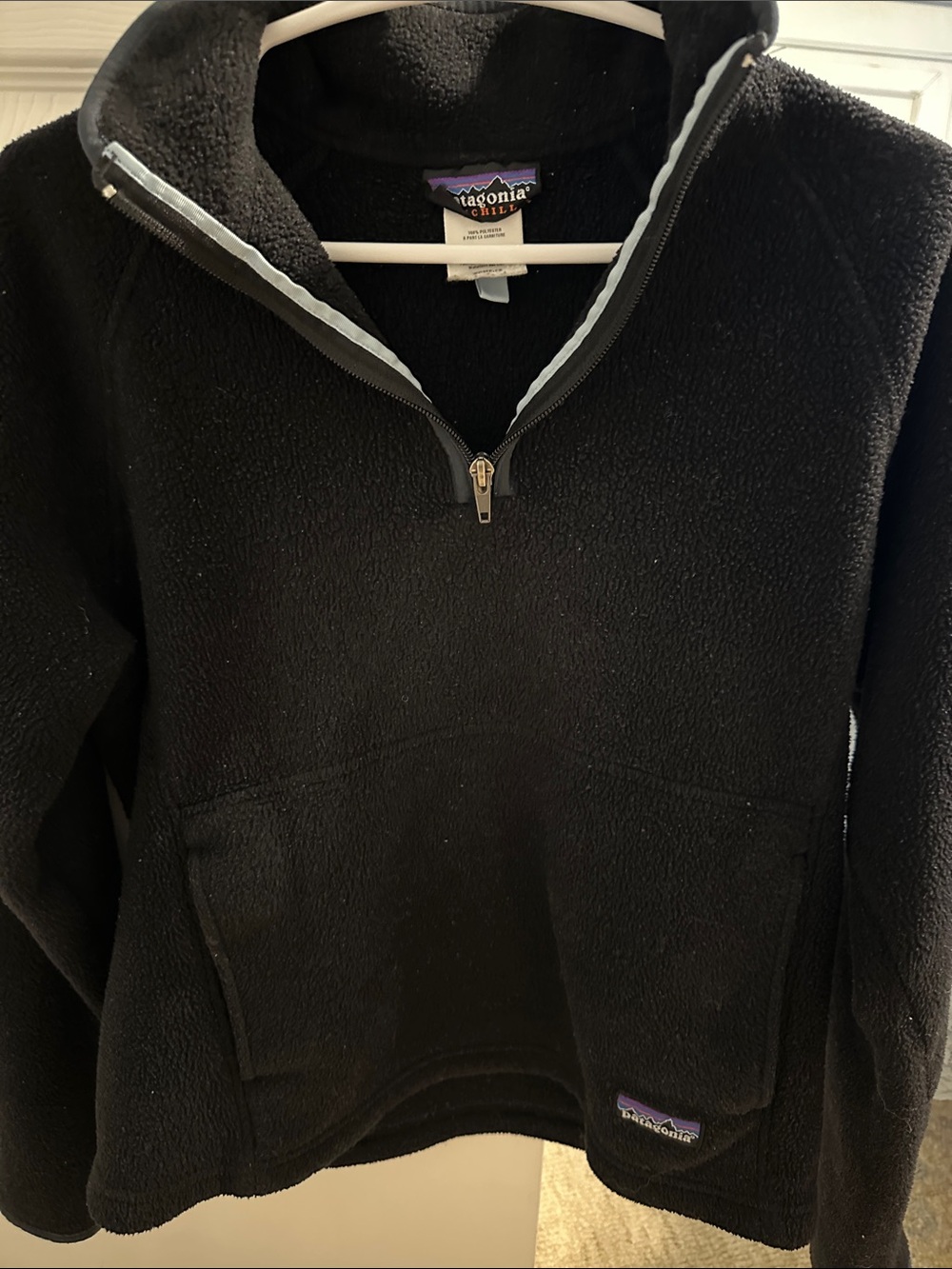 Patagonia Black Women’s Half-Zip Fleece Pullover